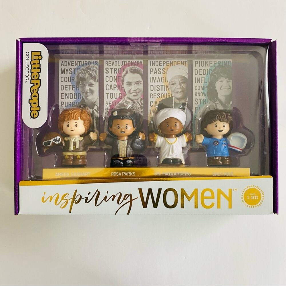 Mattel | Little People Inspiring Women Set NWT Sally Ride Rosa Parks